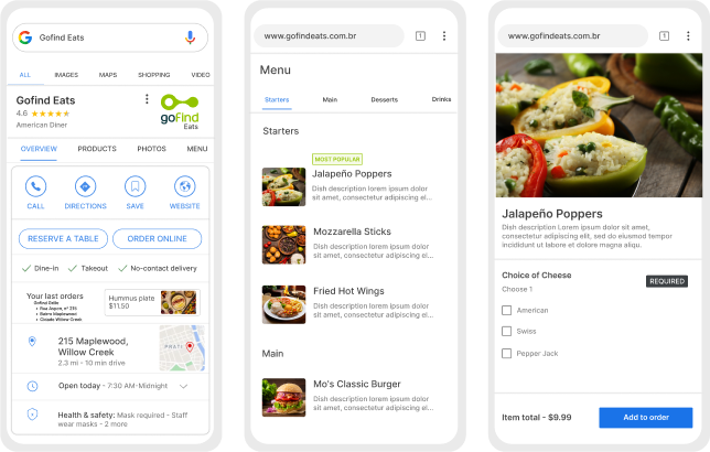 Painel da Gofind com a gestão de reputação de marca de uma Farmácia, mostrando avaliação geral da loja, comentários, avaliações mais recentes e o sentimento médio e geral das avaliações.
