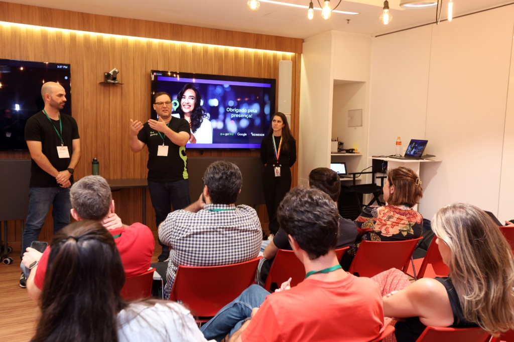 Evento da Gofind no escritório do Google no Brasil