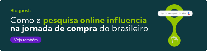 Blogpost sobre como a pesquisa online influencia na jornada de compra do brasileiro